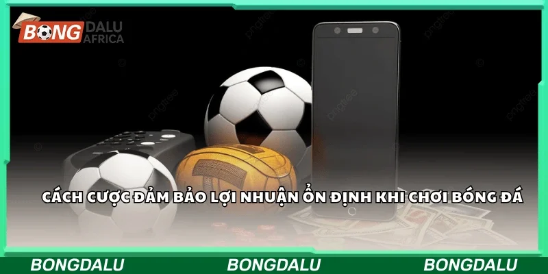 Cách cược đảm bảo lợi nhuận ổn định khi chơi bóng đá