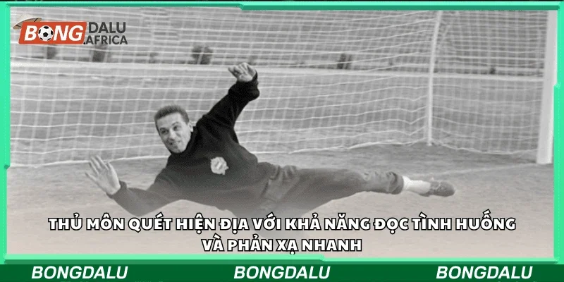 Thủ môn quét hiện đại với khả năng đọc tình huống và phản xạ nhanh.